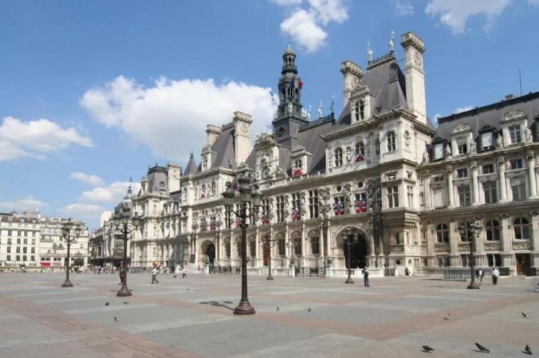 Appartement Quartier Dans Le Marais Hotel De Ville Paris Bagian luar foto